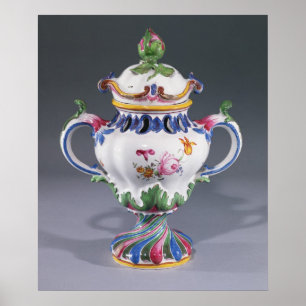 Póster Vaso do Pote-pourri, feito em Strasbourg,