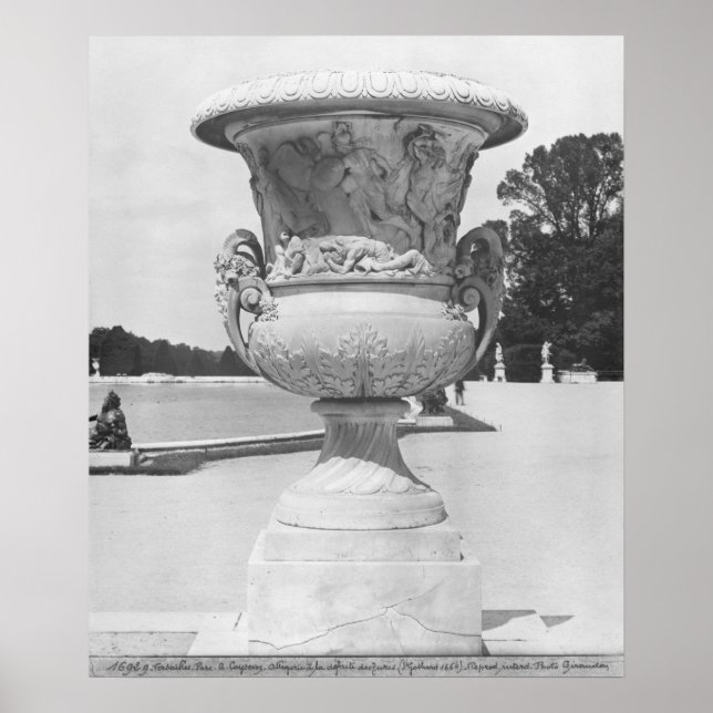 Póster Vaso monumental, alegoria da derrota dos turcos (Frente)