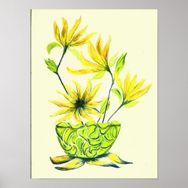 Poster Vaso Preguiçoso (Frente)