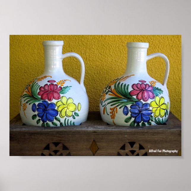 Poster Vasos Decorativos (Frente)