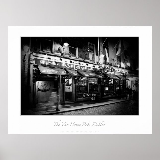 Poster Vat House Pub, Dublin (Frente)