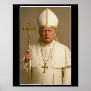 Poster Vaticano Christian Um Novo Papa Engraçado Política