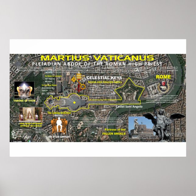 Poster Vaticano Marcian Star Map-1 (Frente)