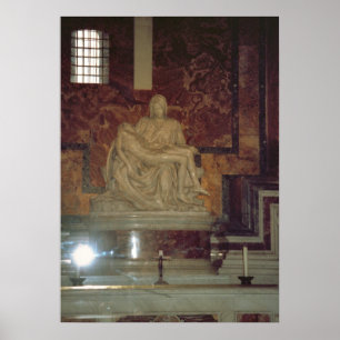 Poster Vaticano, Pieta por Michelangelo