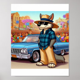 Poster Vato Lobo "New Year"