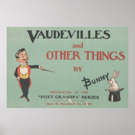 Poster Vaudeville e outras coisas por Rupert Bunny