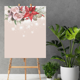 Poster Vazio Crie Seu Próprio Bebê De Inverno Em Sangue