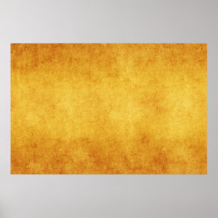 Póster Vazio do modelo do amarelo alaranjado do