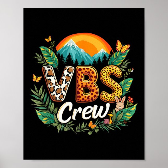 Poster Vbs Crew 2025 Magnified Insects Adventure Squad Ca (Frente)