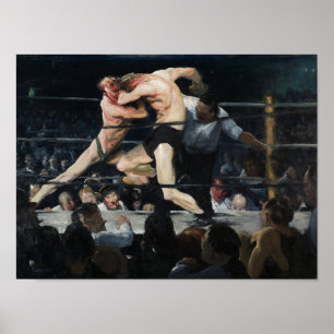 Poster Veado em Sharkey - George Bellows