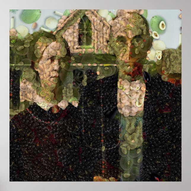 Poster Vegan Gothic Fine Art Spoof (Frente)