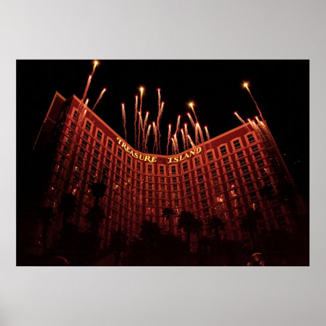 Póster Vegas - Ilha do Tesouro (Frente)