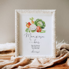 Poster Vegetais cultivados localmente bar-mãe-osa