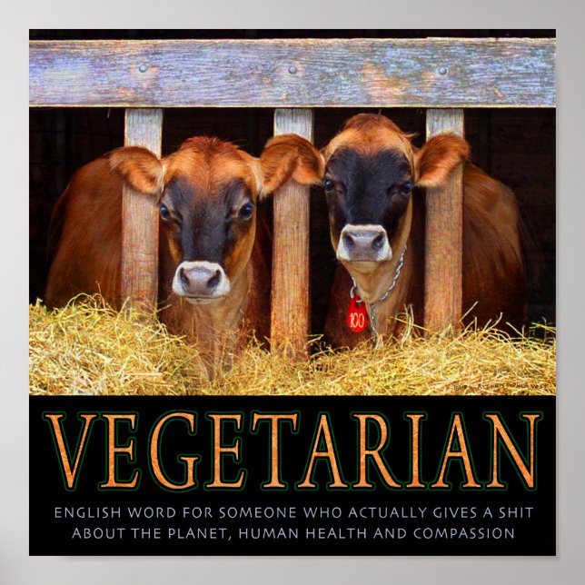 Poster Vegetariana! (Frente)