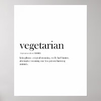 Vegetariana moderna, tipografia engraçada,