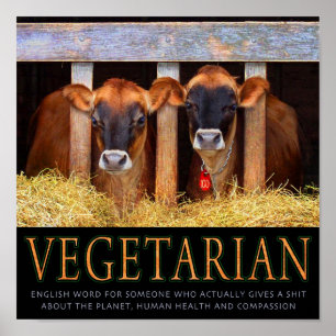 Poster Vegetariano!