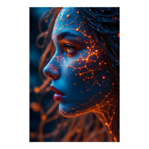 Póster Veias Cosmicas Fiery