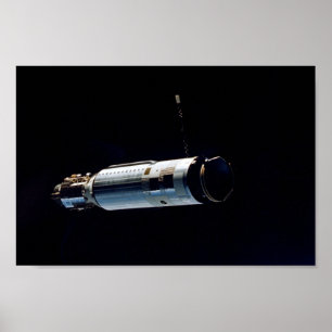 Poster Veículo de Acoplamento Alvo Agena para Gemini 8