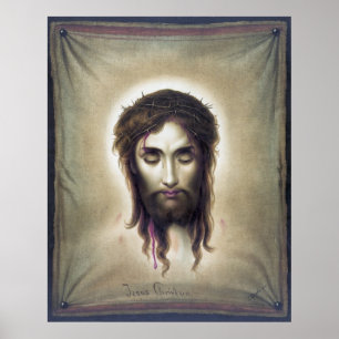 POSTER VEIL DA VERÔNICA - JESUS CHRISTUS - 1876