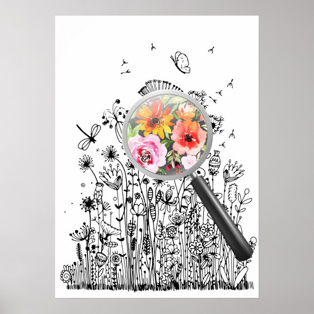 Poster Veja a beleza dentro (Frente)