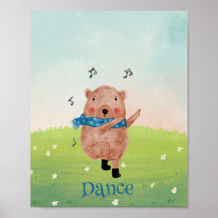 Poster Veja a música, ouça a dança