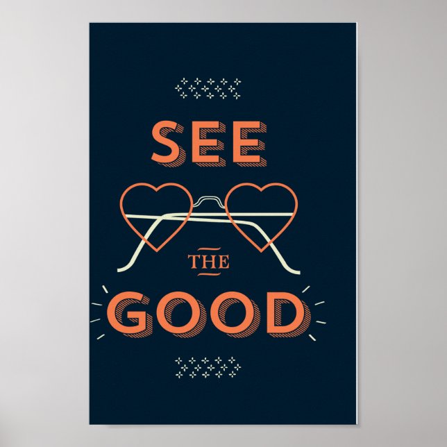 Poster Veja O Bom (Frente)