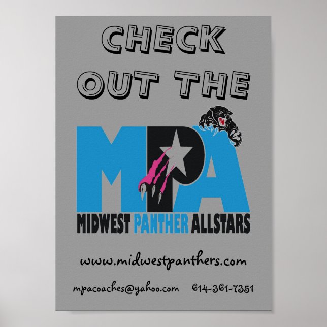 Póster Veja o MPA (Frente)