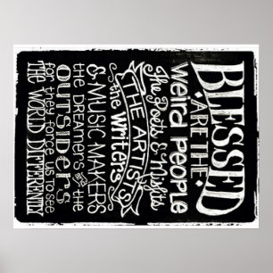 Poster Veja o mundo diferentemente