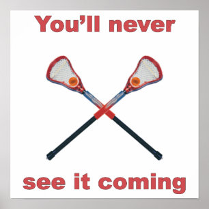 Póster Veja O Que Vem Lacrosse