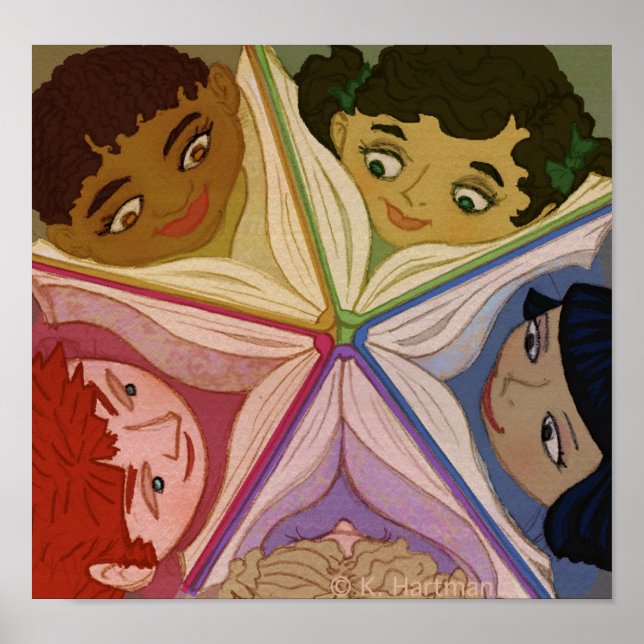 Póster Veja Os Livros (Frente)