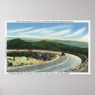 Poster Veja uma curva arrebatadora do Hwy memorável