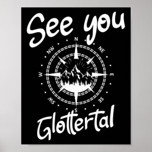 Poster Veja Você Caminhando Na Glottertal Alemanha Vacina