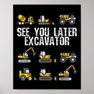 Poster Vejo Você Depois, Crianças Engraçadas.