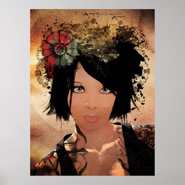 Póster Vejo você no lado do sono (Frente)