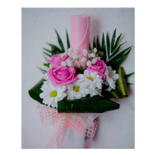 Póster Vela batismo