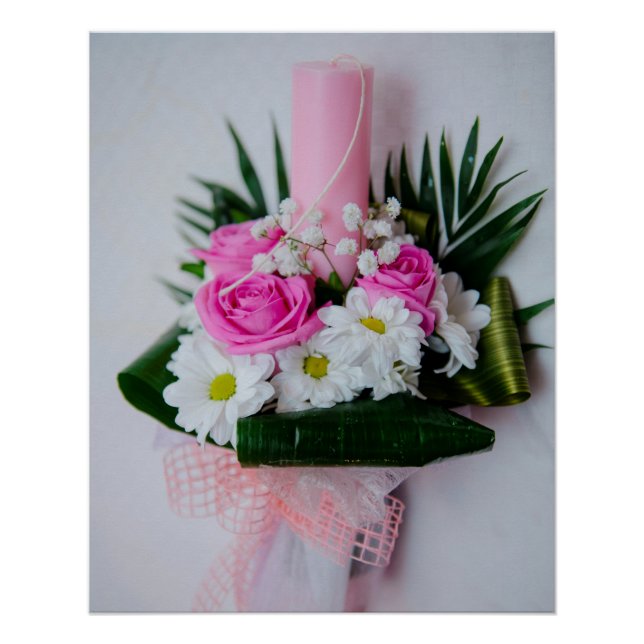 Póster Vela batismo (Frente)