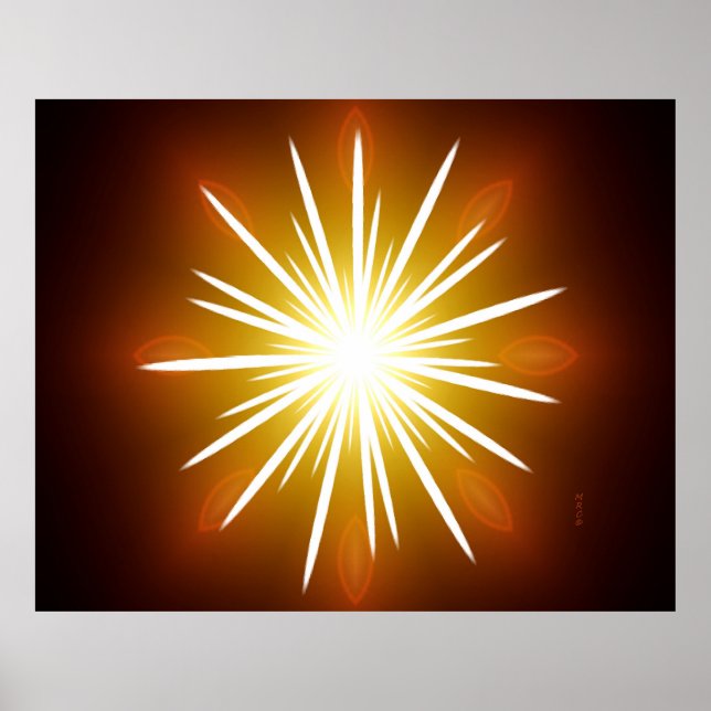 Poster Vela de aniversário... (Frente)