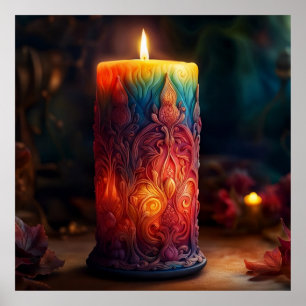 Poster Vela grande com cores vibrantes