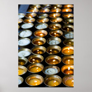 Póster Velas de Manteiga de Yak