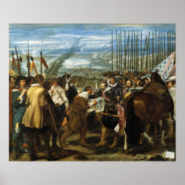 Poster Velázquez - A Rendição De Breda 1635