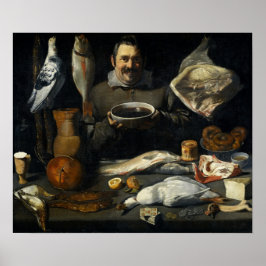 Poster Velázquez - Comerciante 1625