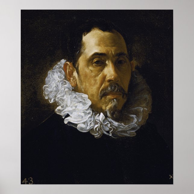 Poster Velázquez - Francisco Pacheco 1619 (Frente)