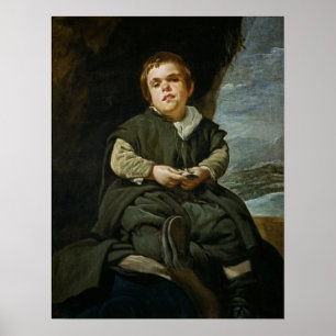 Poster Velázquez - O Jester Francisco Lezano