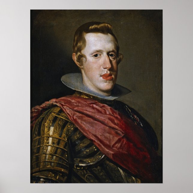 Poster Velázquez - Philip IV 1626 (Frente)