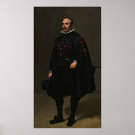 Poster Velázquez - Retrato de Don Pedro De Barberana