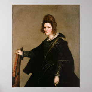 Poster Velázquez - Retrato De Uma Senhora