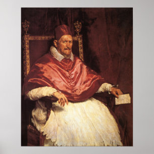 Poster Velázquez - Retrato Do Papa Inocente X 1650