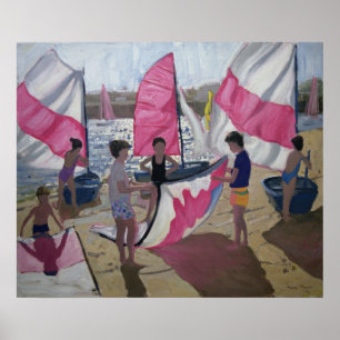 Póster Veleiro Royan France 1992