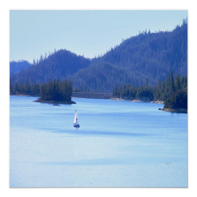 Póster Velejando para as montanhas... (Frente)