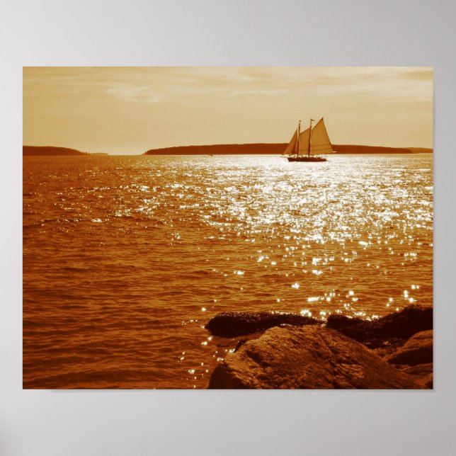 Poster Velejando, vamos (Frente)